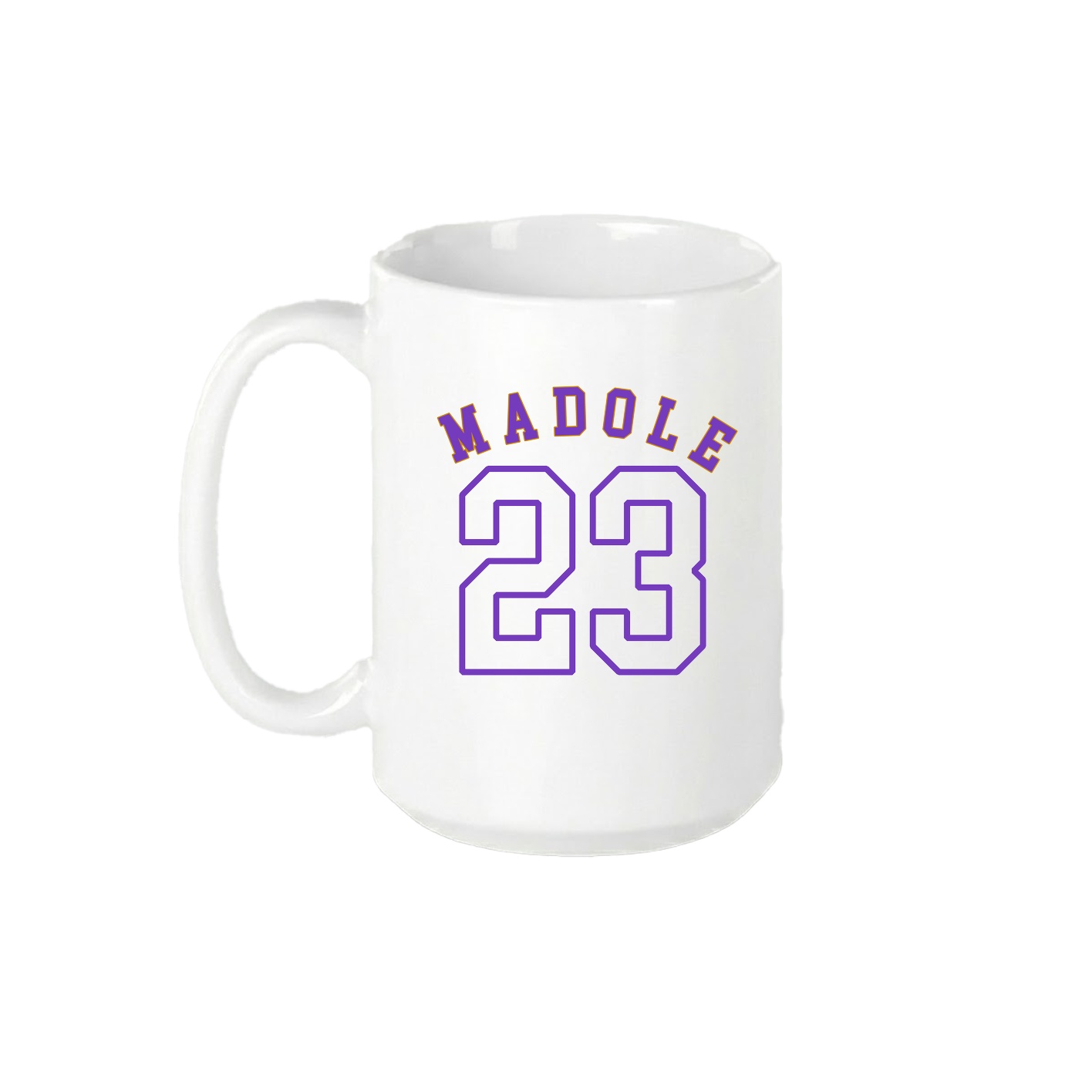 15oz Coffee Mug — Shirsey Arch in White