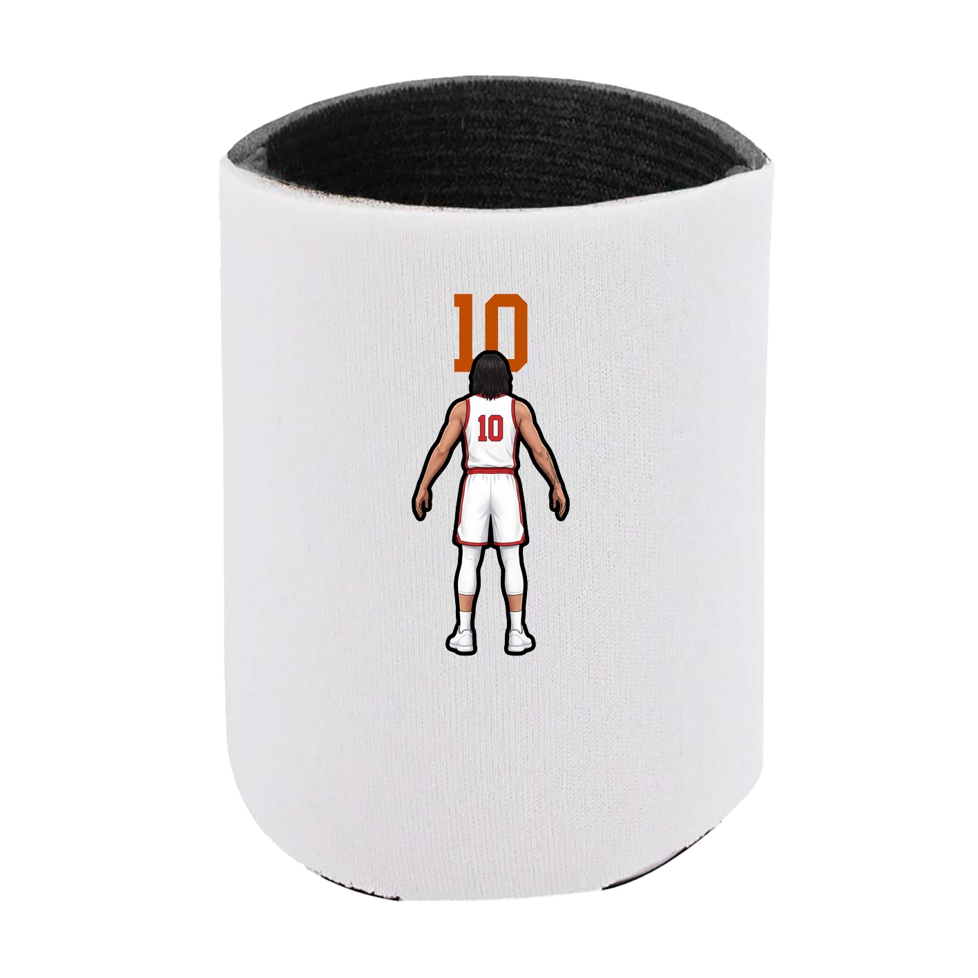 Can Holder — Number Top in White