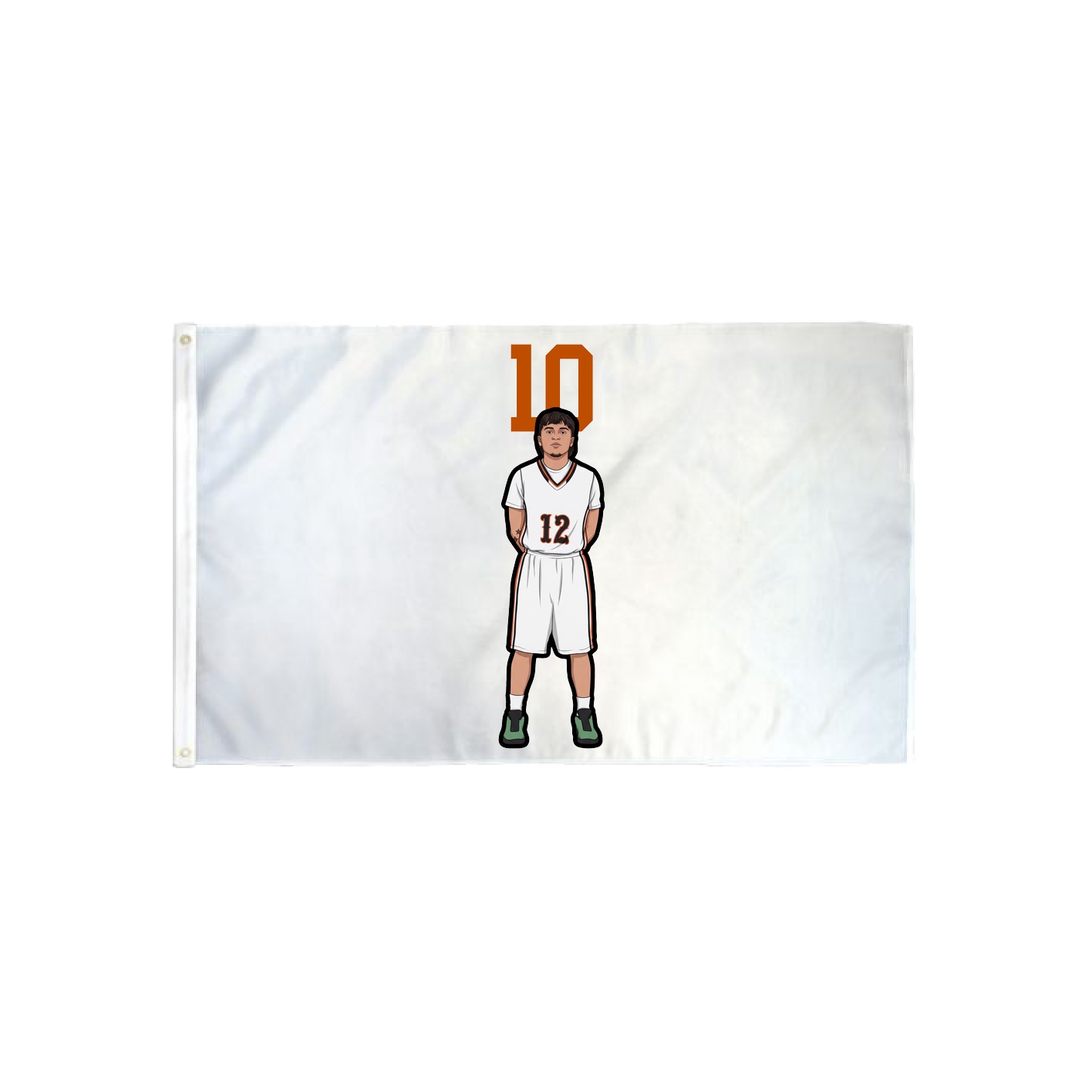3x5 Flag — Number Top in Classic
