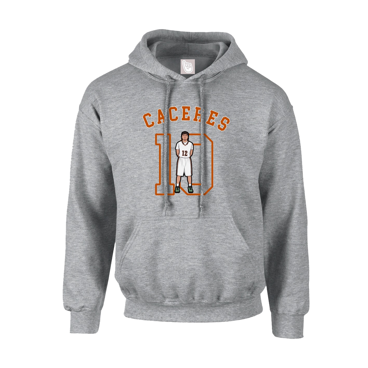 Youth Hoodie — Shirsey Arch in Grey