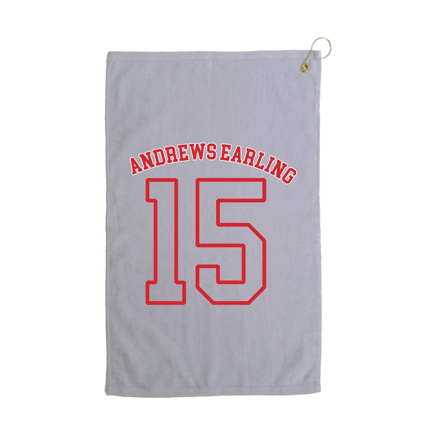 Golf Towel — Shirsey Arch in Grey