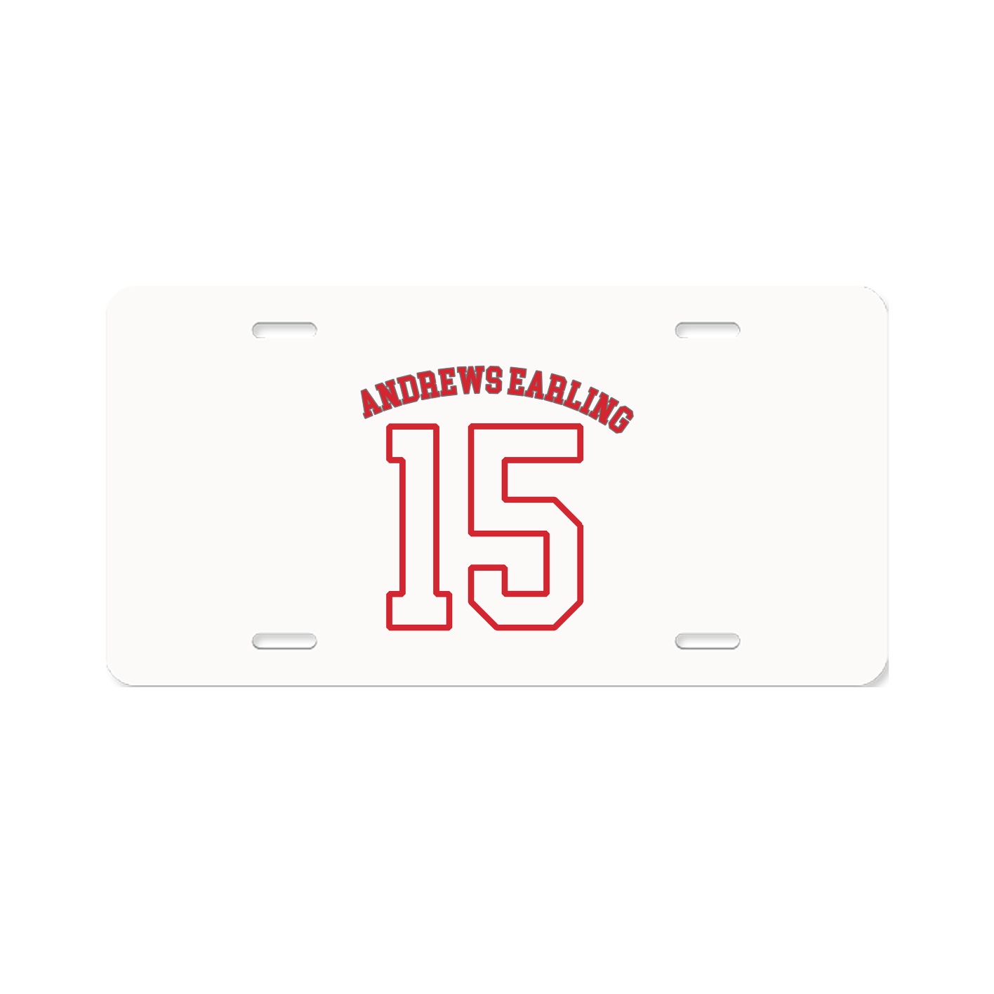 License Plate — Shirsey Arch in Classic