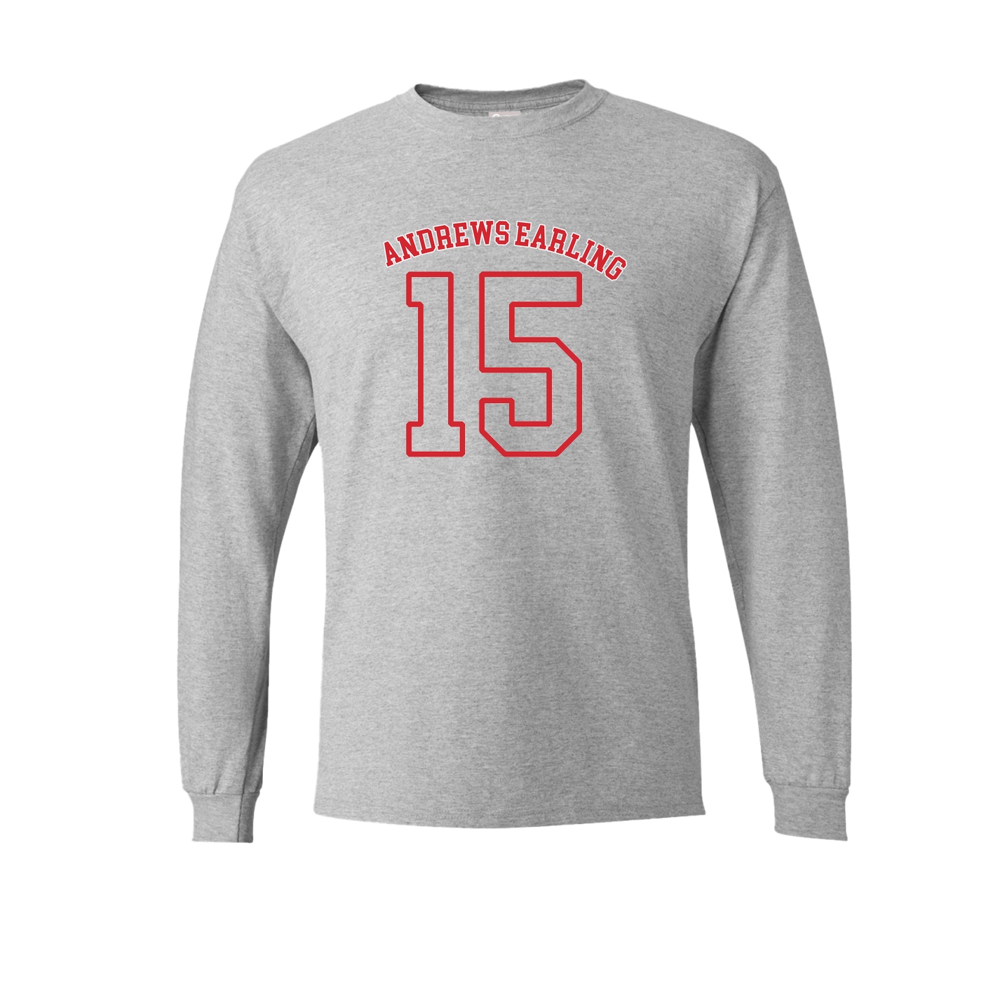Long Sleeve Tee — Shirsey Arch in Grey