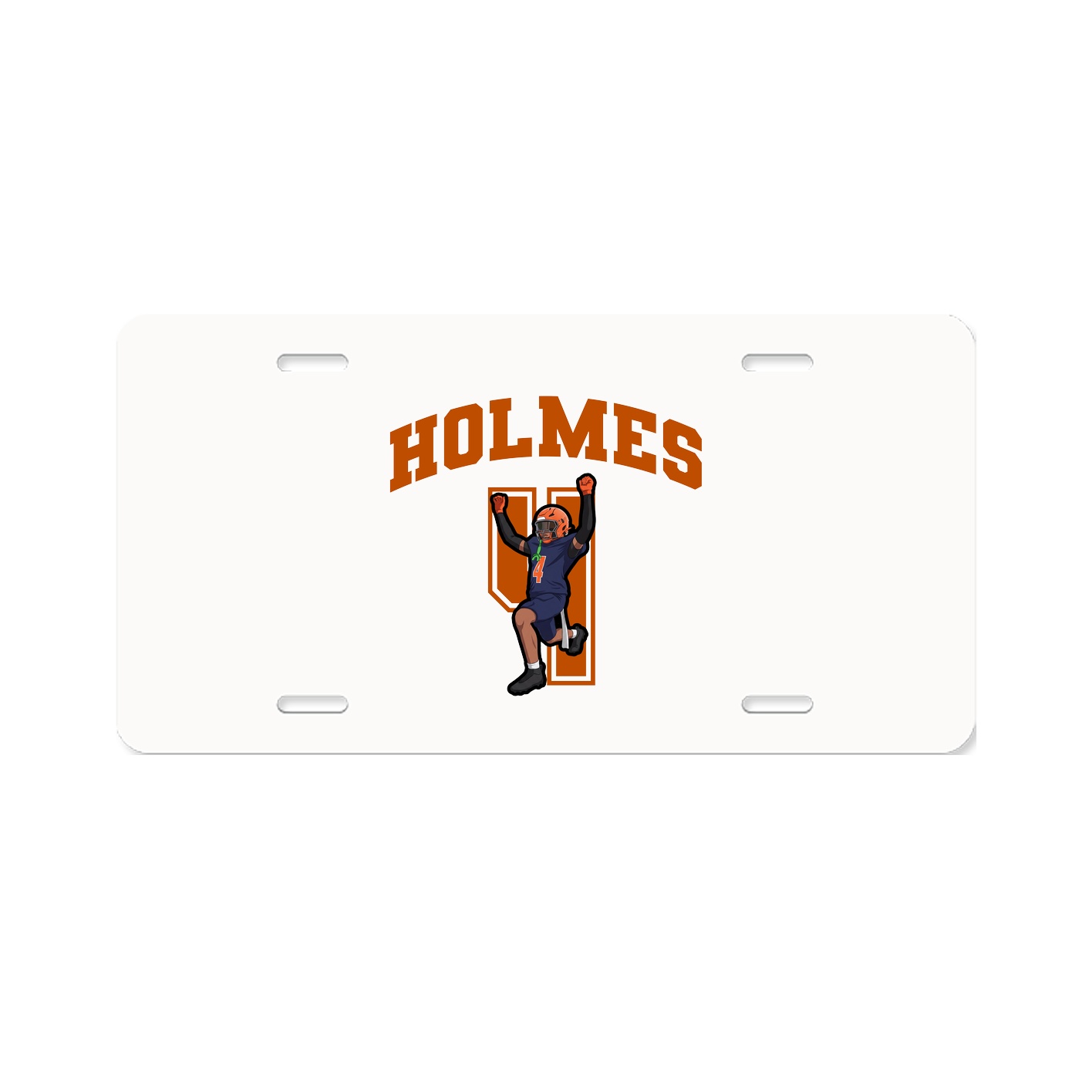 License Plate — Number in Classic