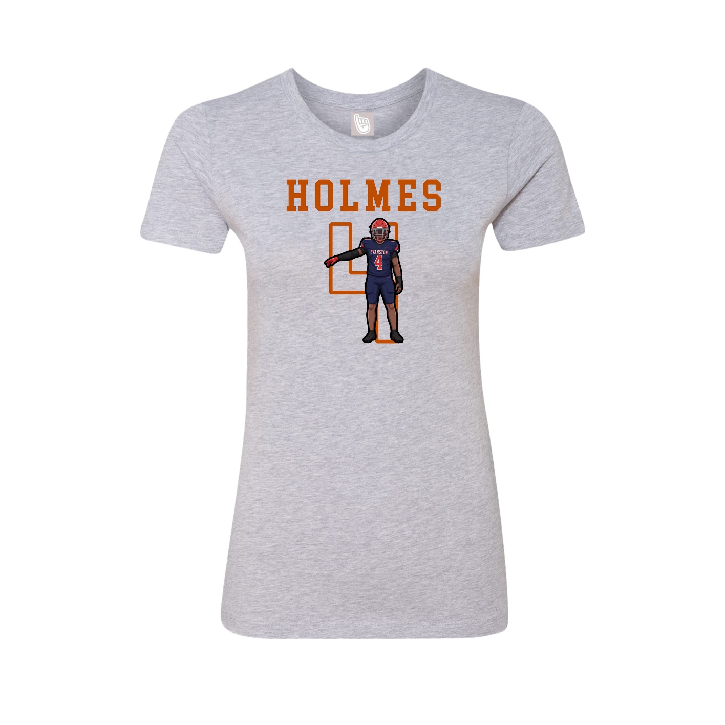 Fitted Women's Tee — Shirsey in Grey