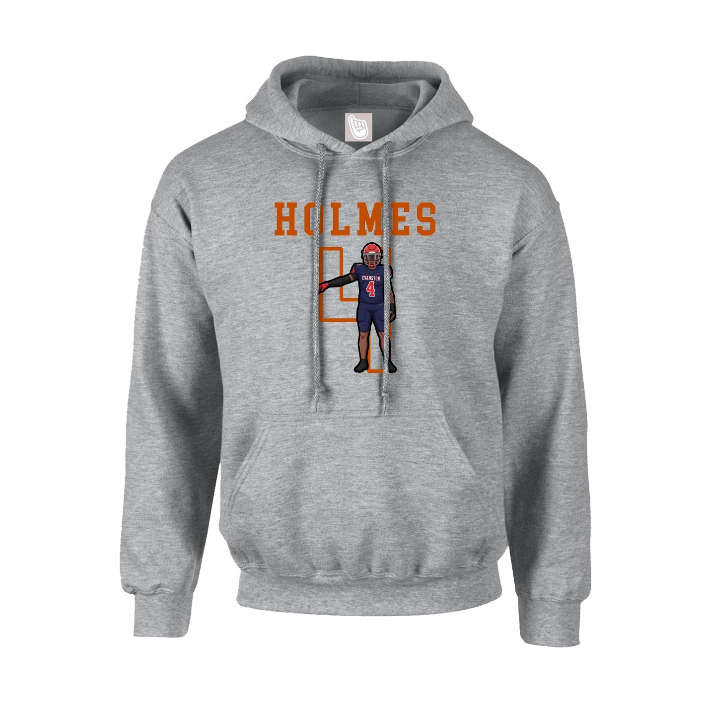 Hoodie — Shirsey in Grey
