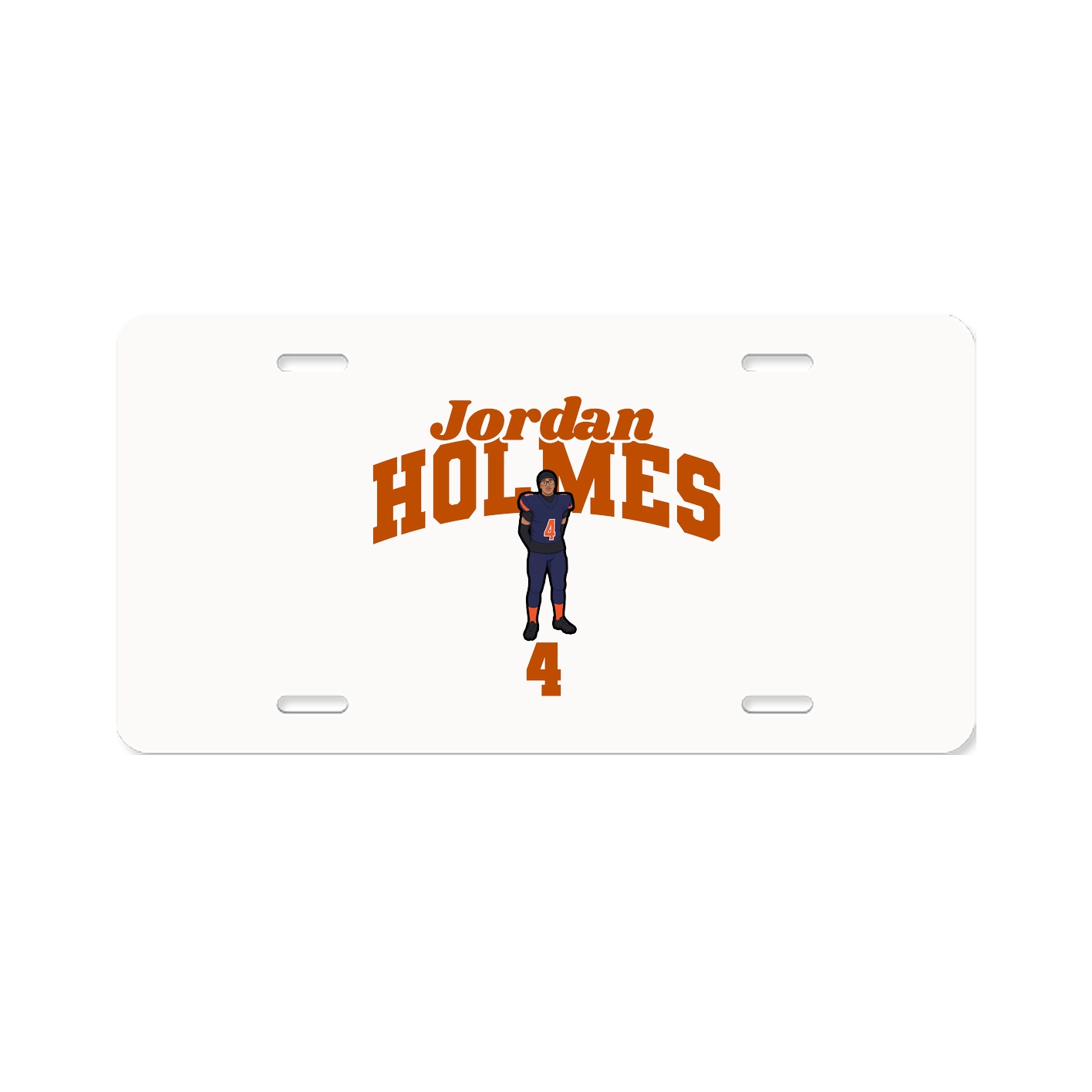 License Plate — Signature Arch in Classic