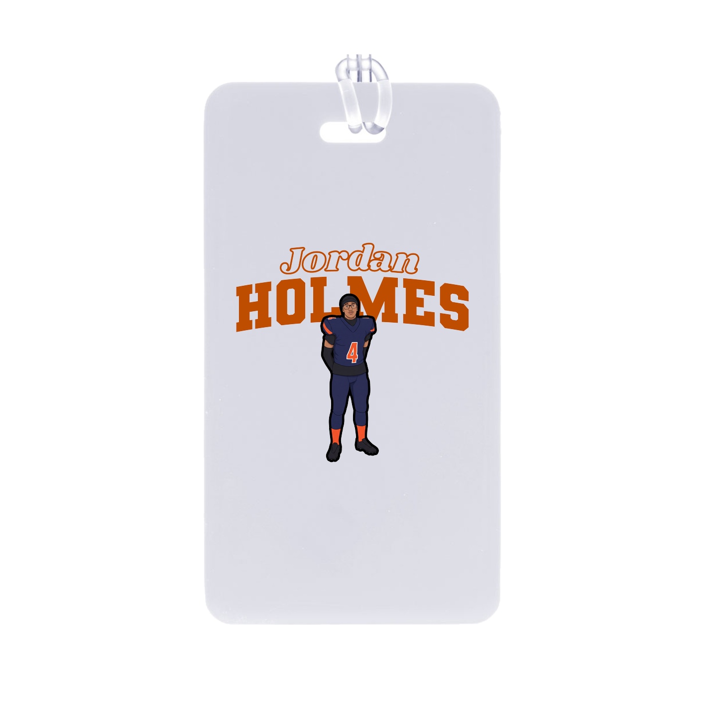 Bag Tag — Name Arch in Classic