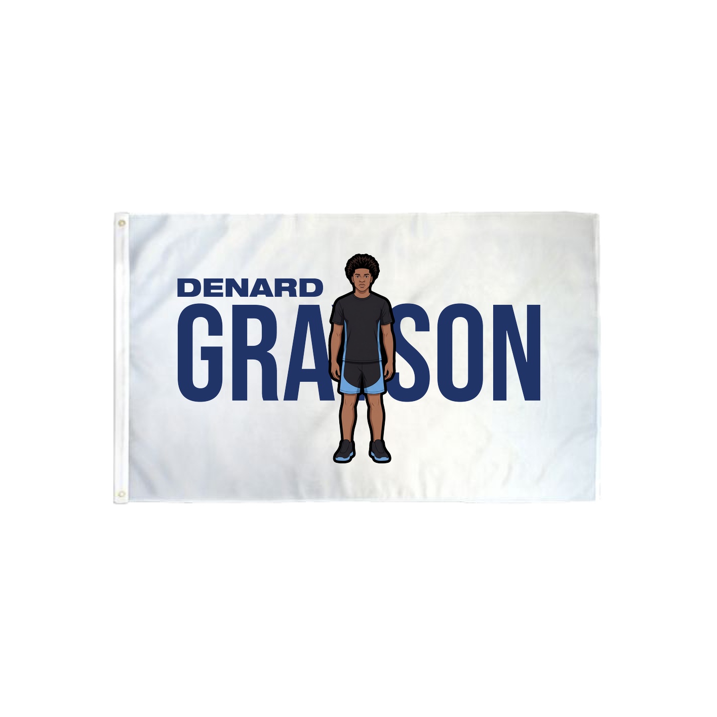 3x5 Flag — Player Name in Classic
