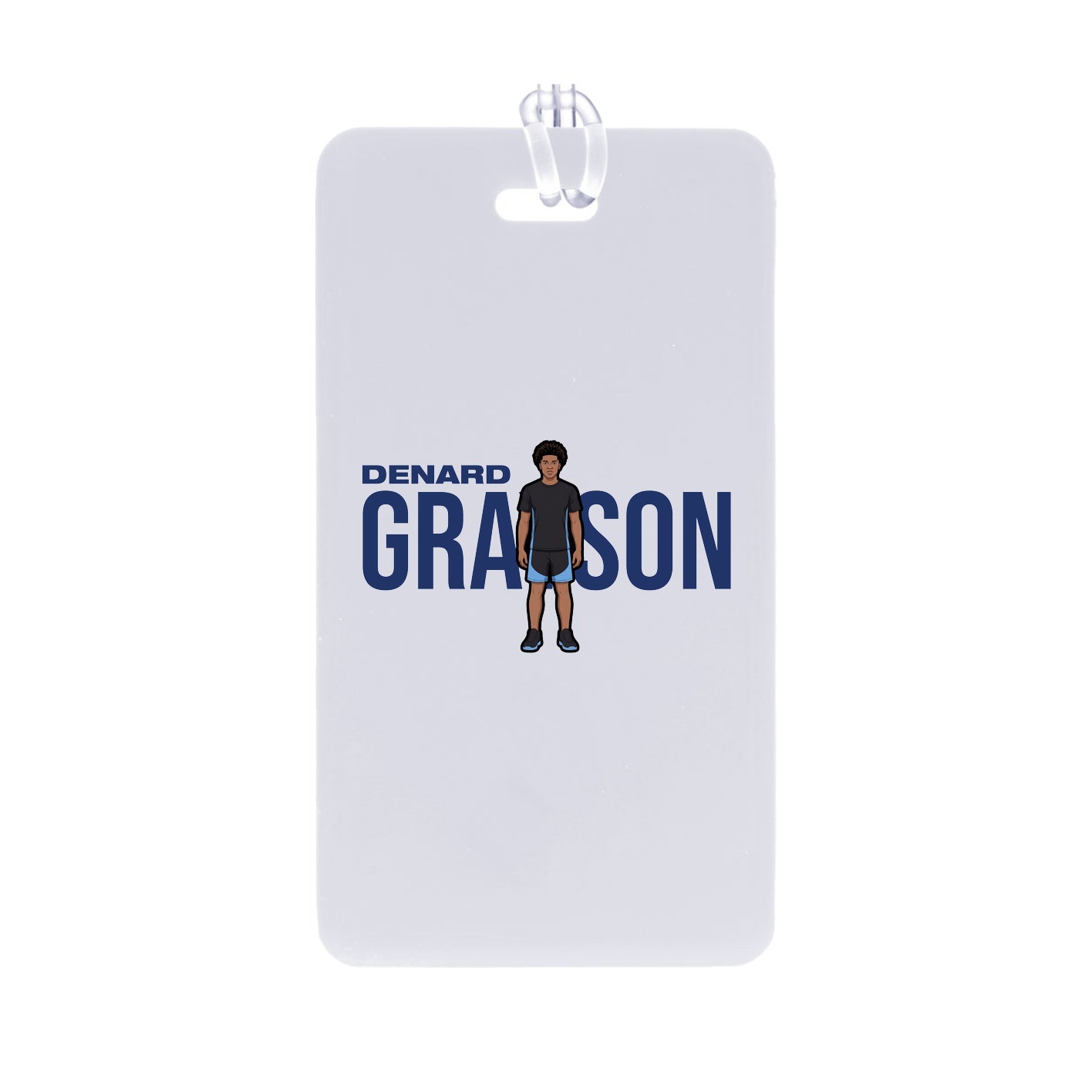 Bag Tag — Player Name in Classic
