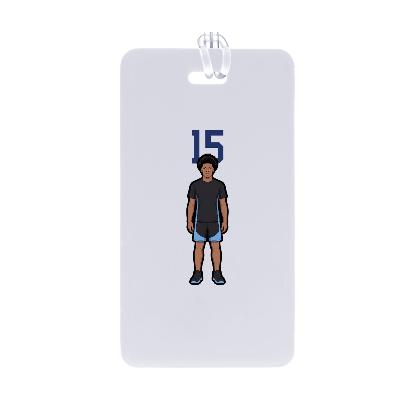Bag Tag — Number Top in Classic