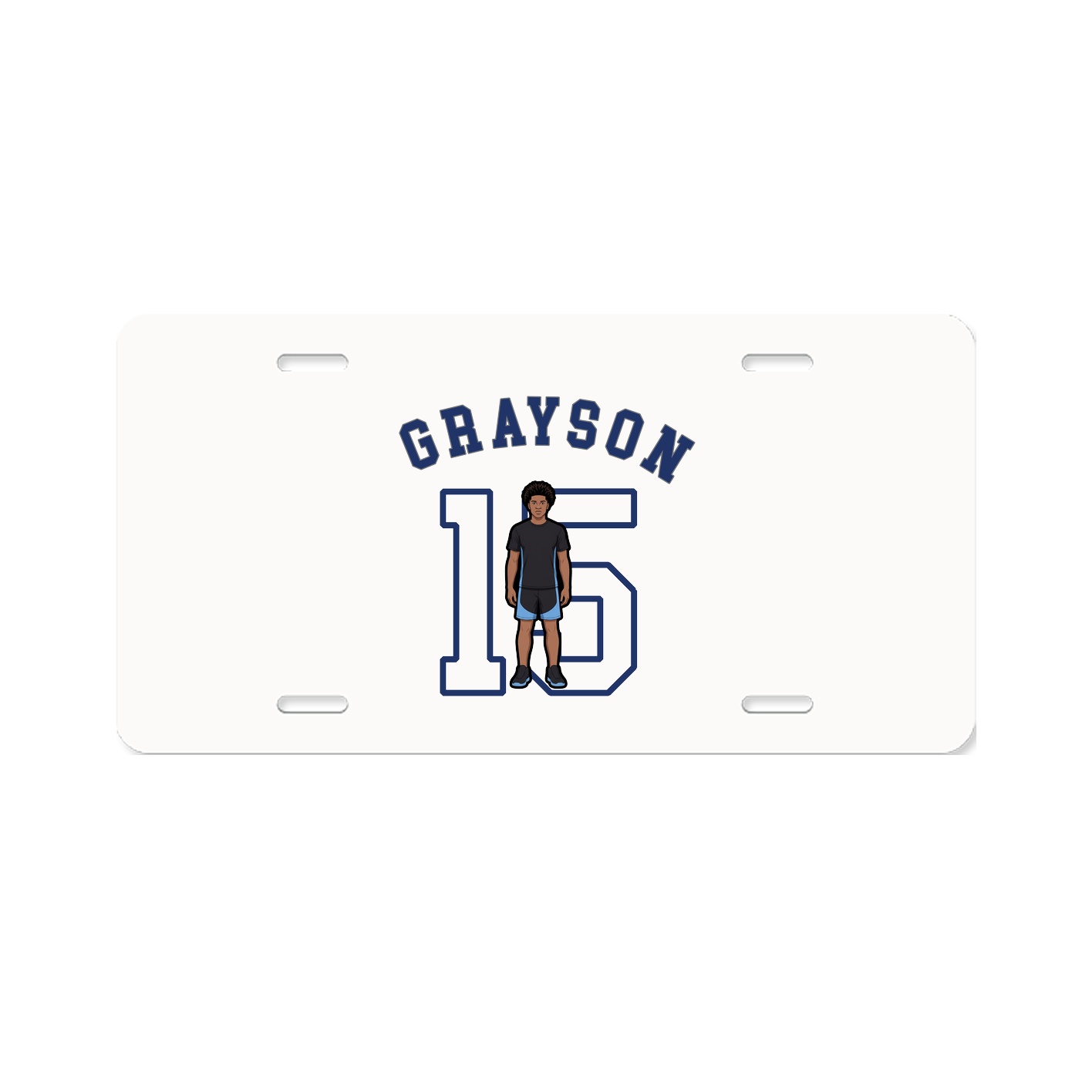 License Plate — Shirsey Arch in Classic