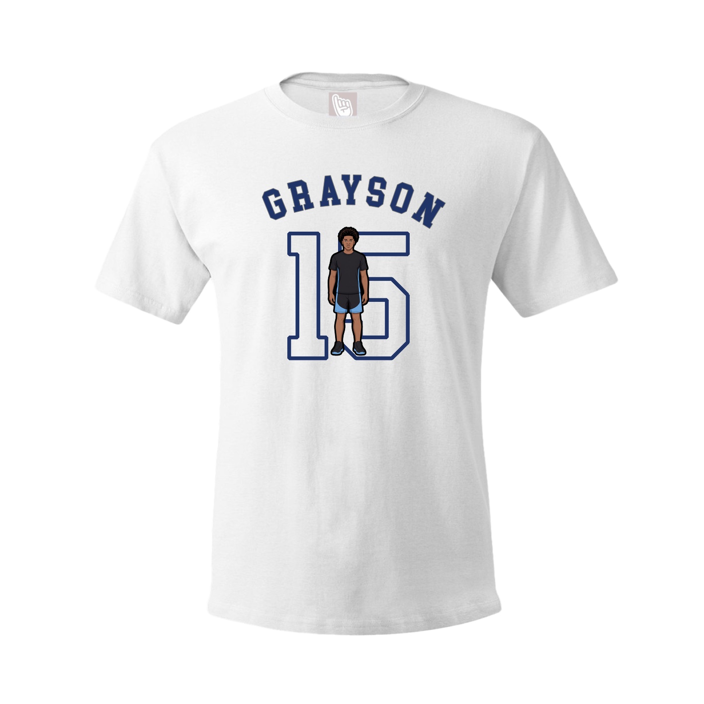 Youth Tee — Shirsey Arch in White