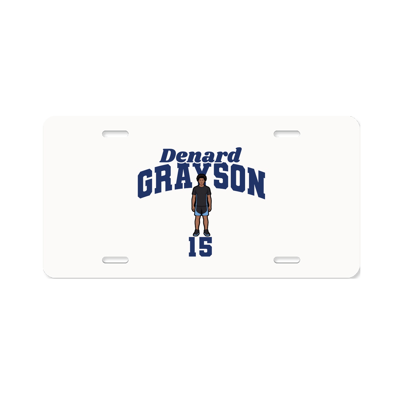 License Plate — Signature Arch in Classic