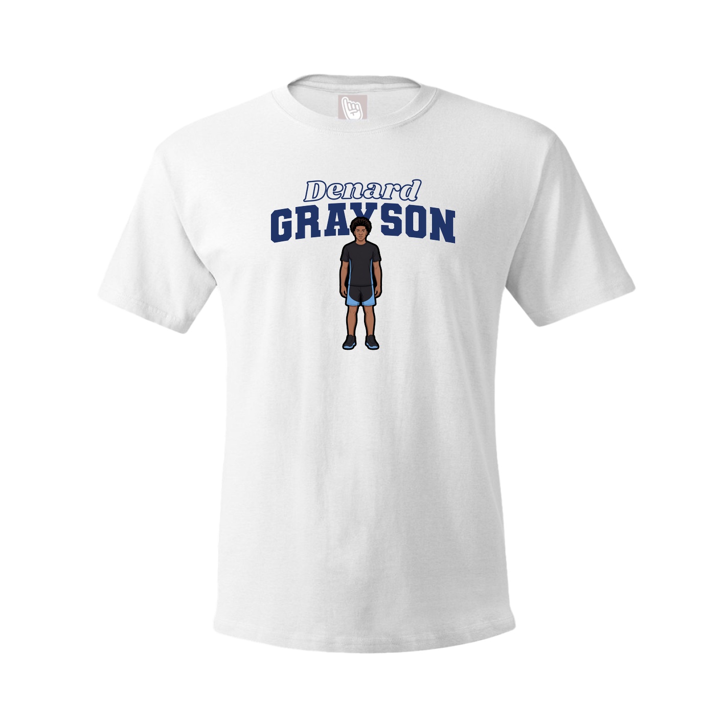 Tee — Name Arch in White