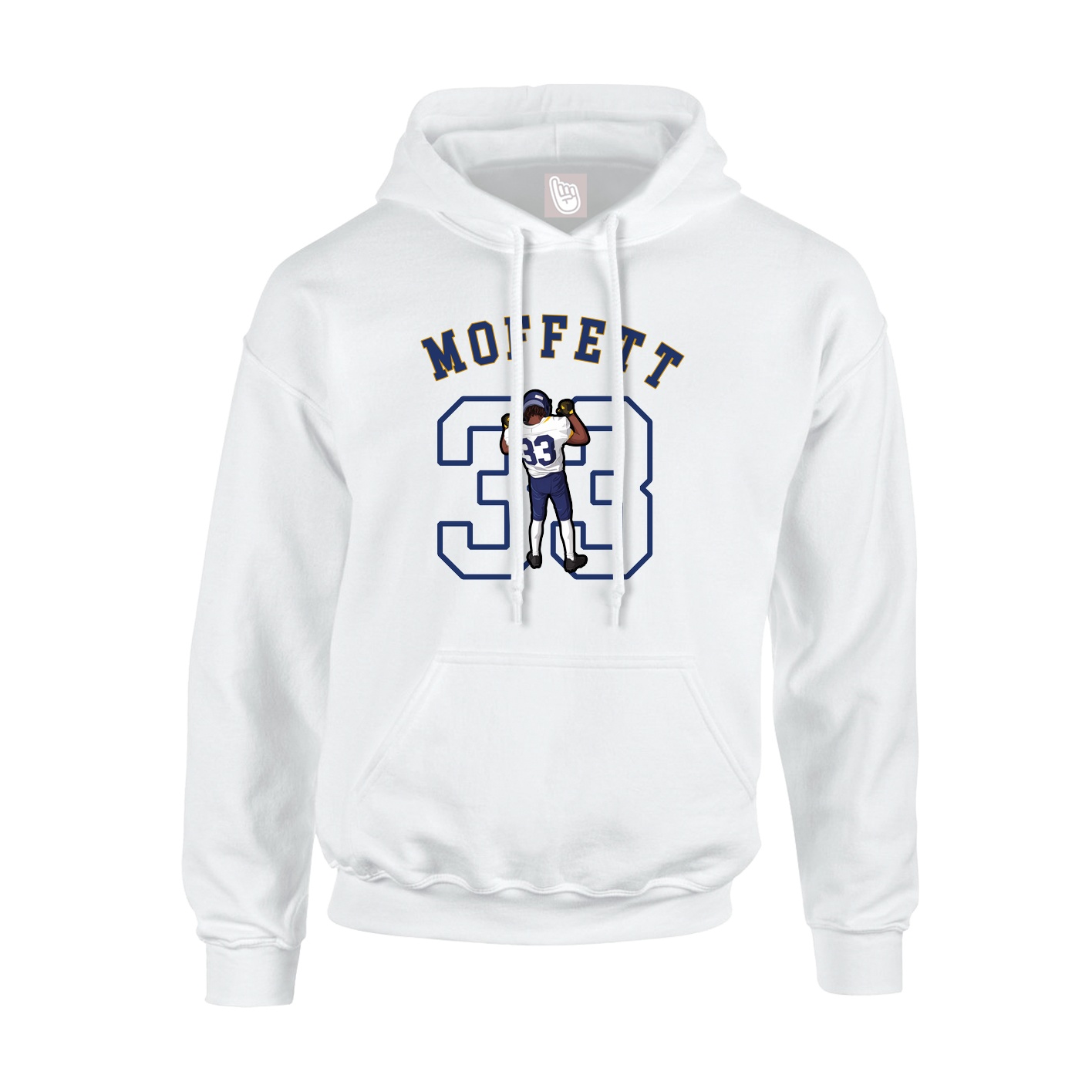 Youth Hoodie — Shirsey Arch in White
