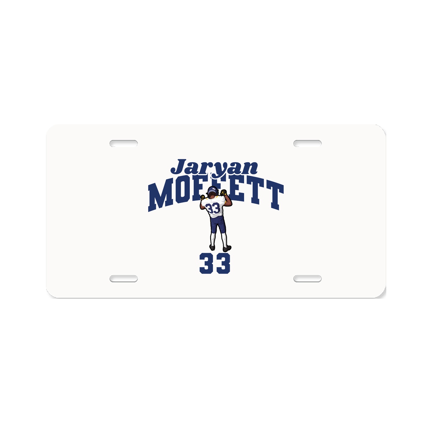 License Plate — Signature Arch in Classic