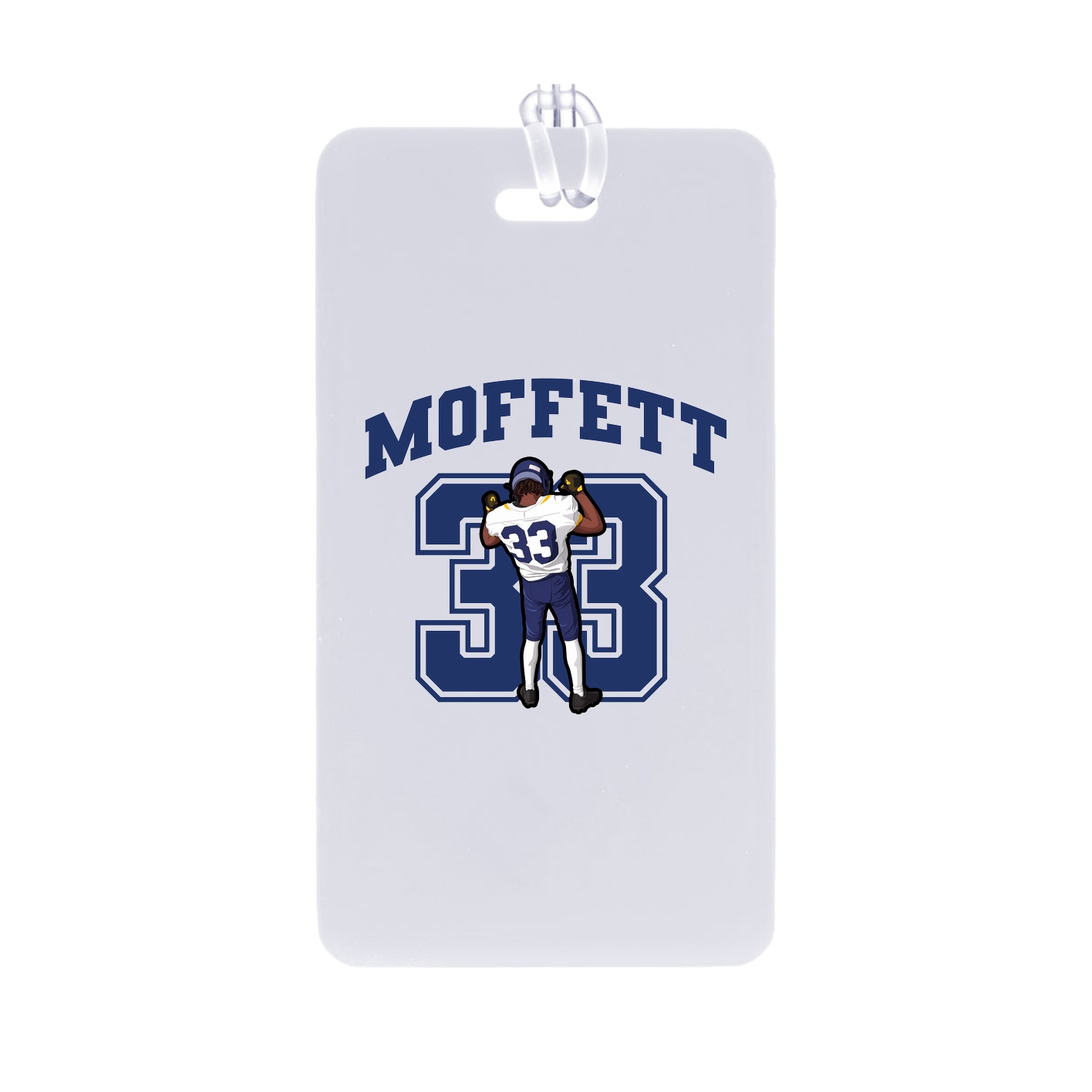 Bag Tag — Number in Classic