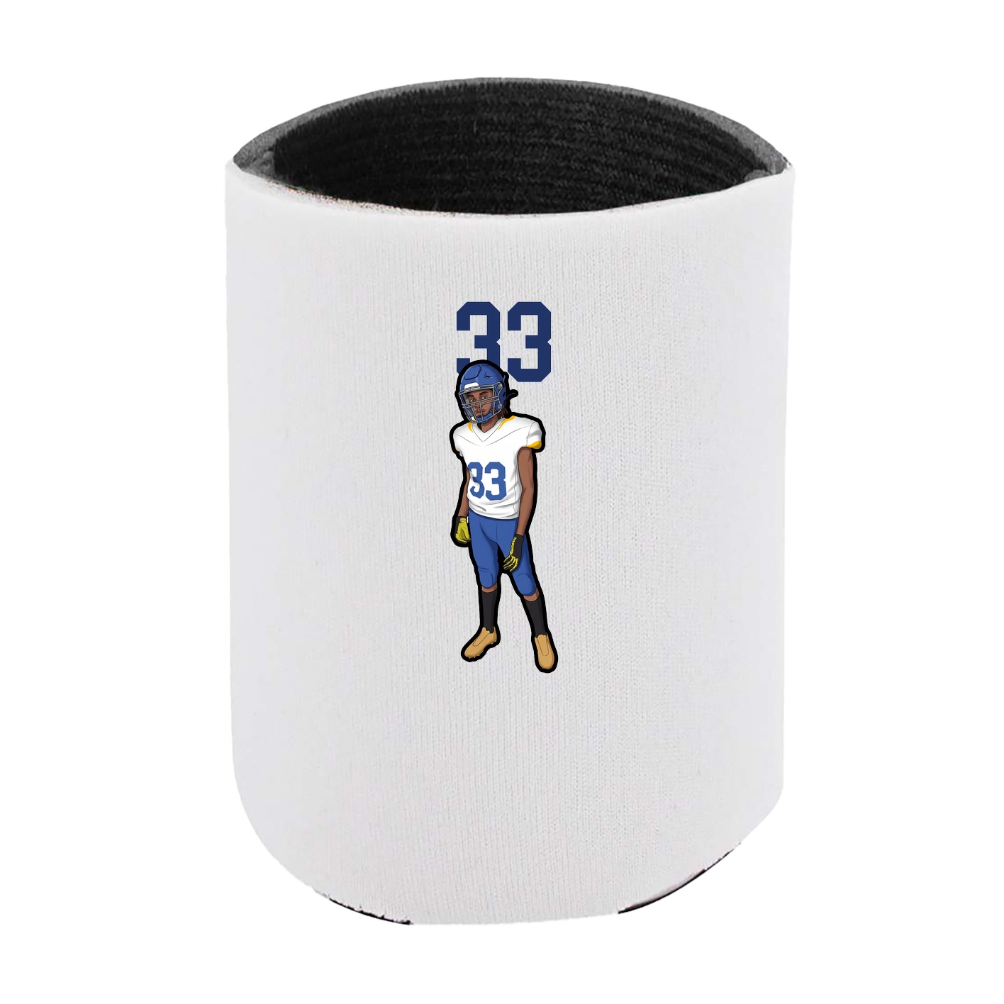 Can Holder — Number Top in White