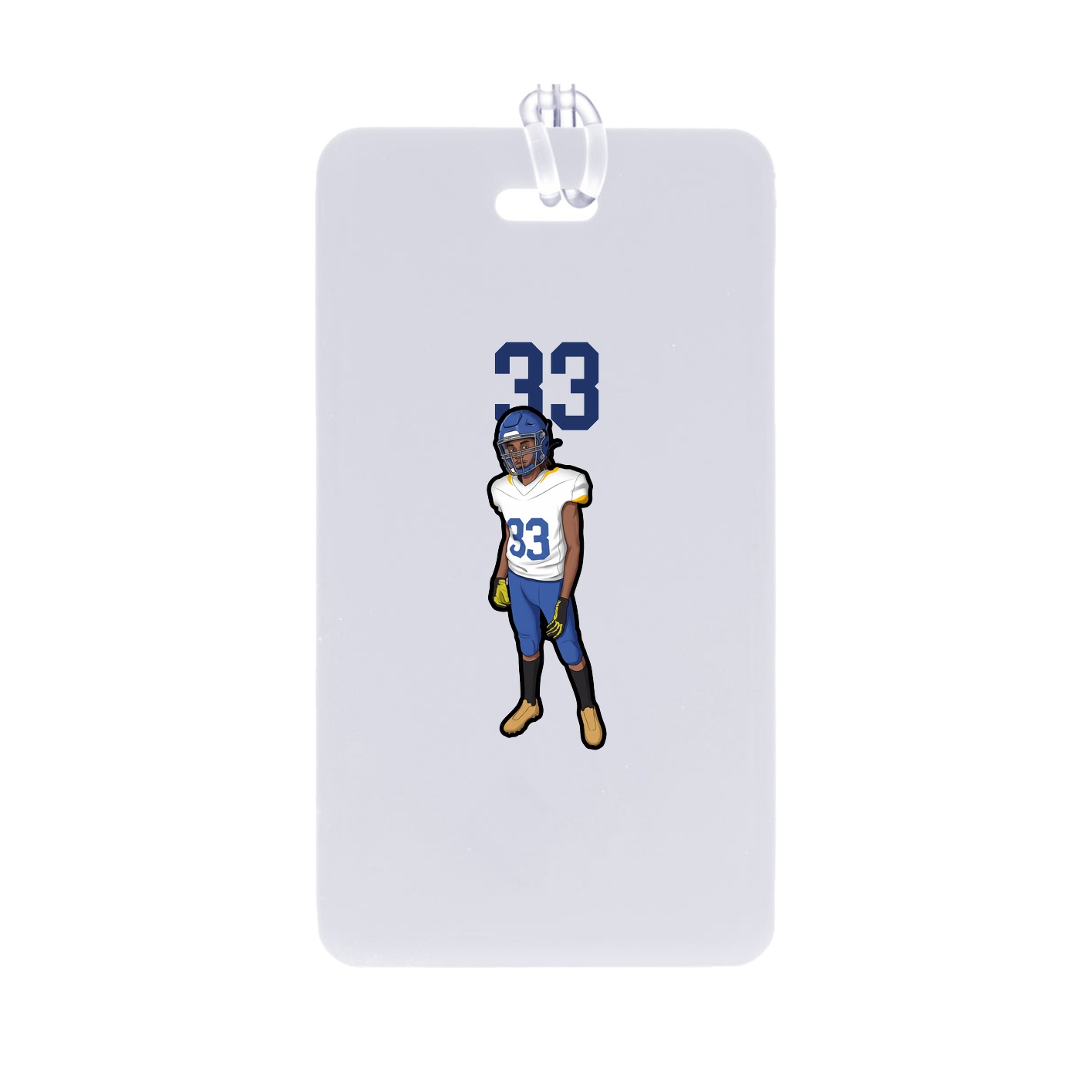 Bag Tag — Number Top in Classic