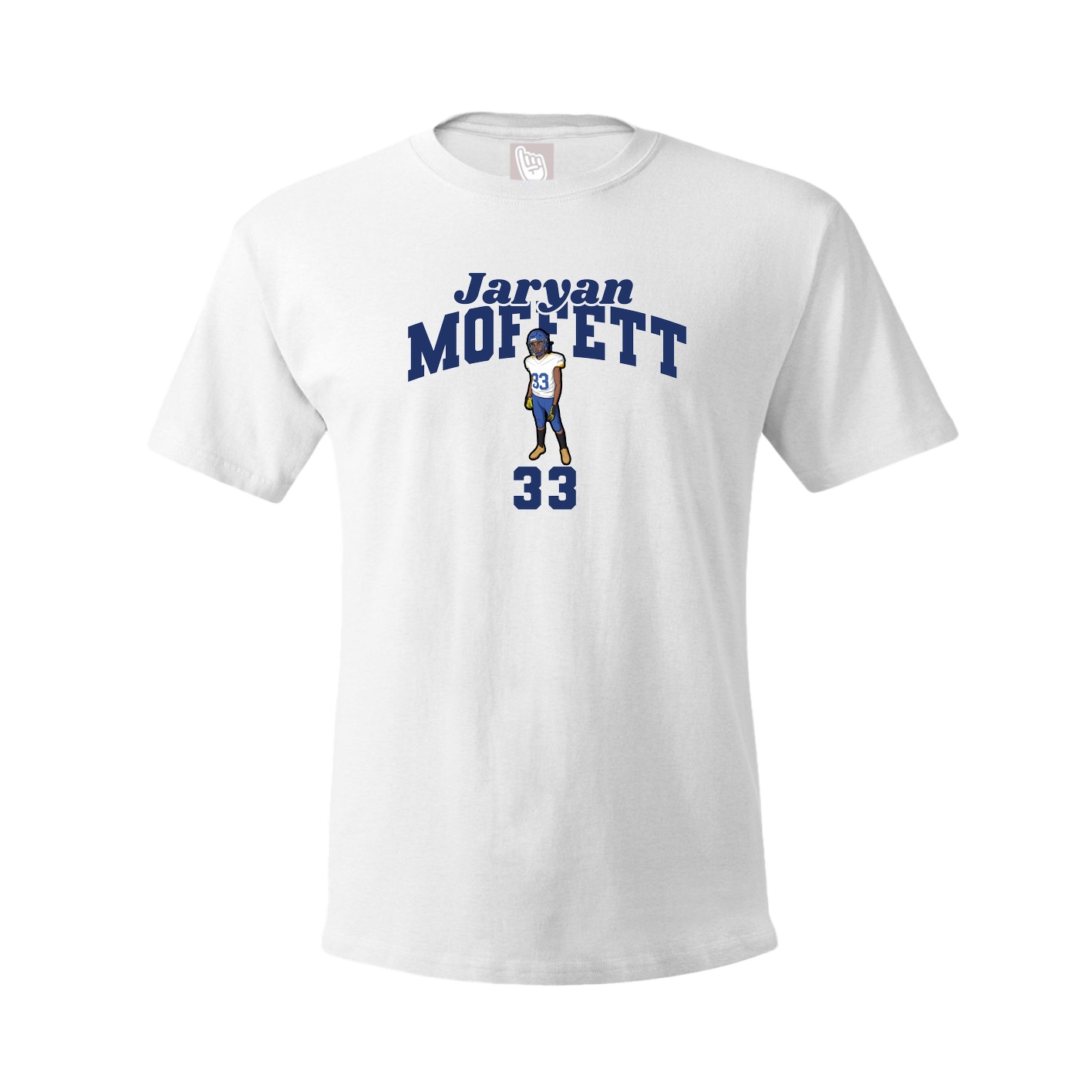 Youth Tee — Signature Arch in White