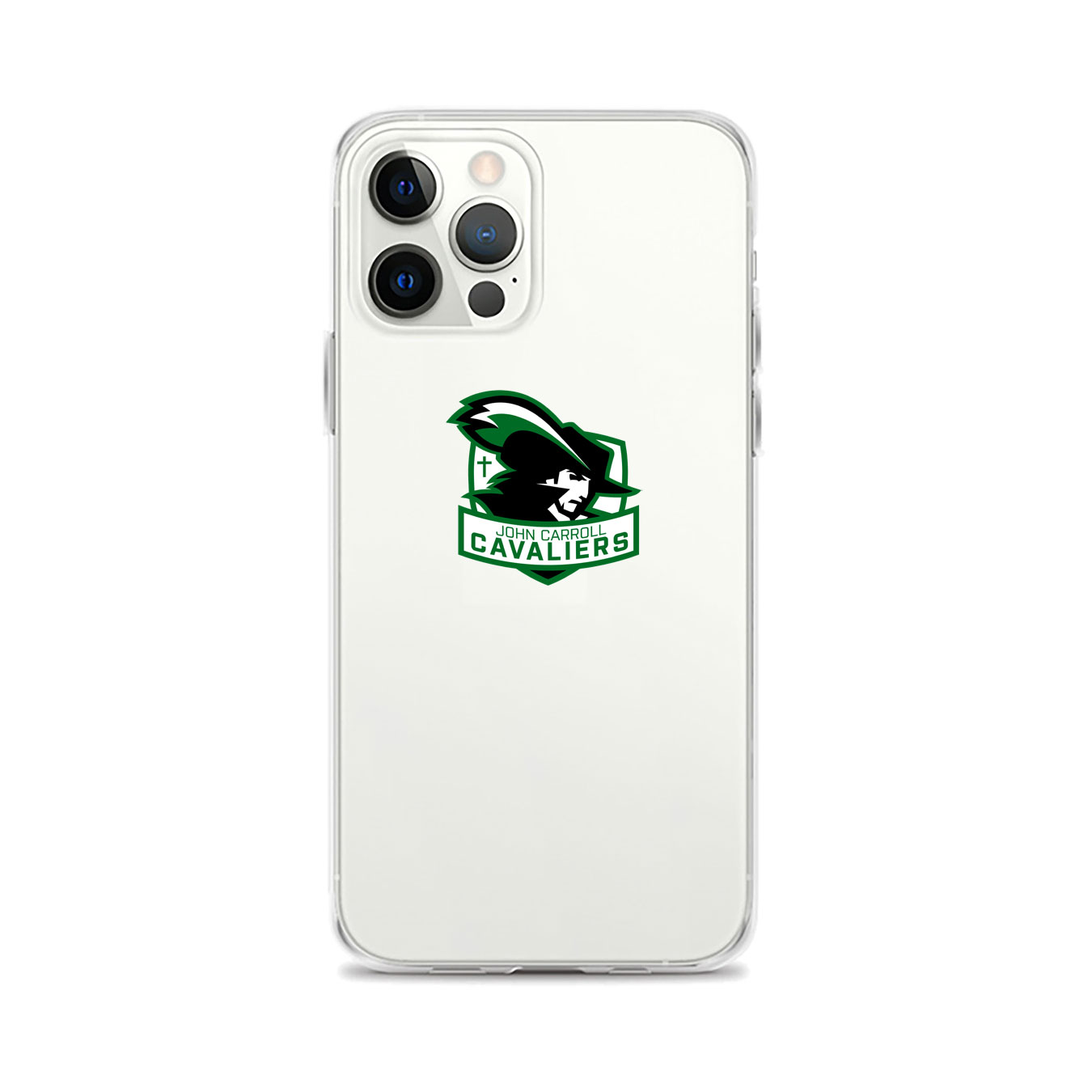 iPhone case - White - Logo Text Drop