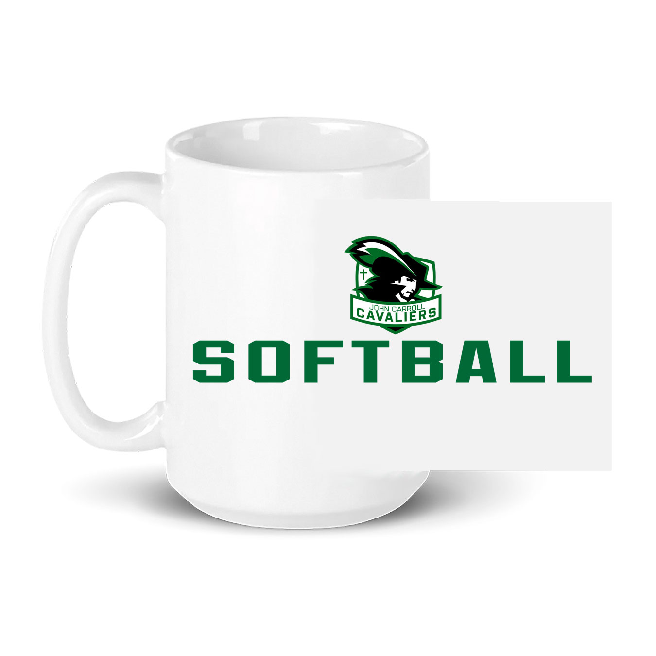 15oz Coffee Mug - White - Logo Sport Name