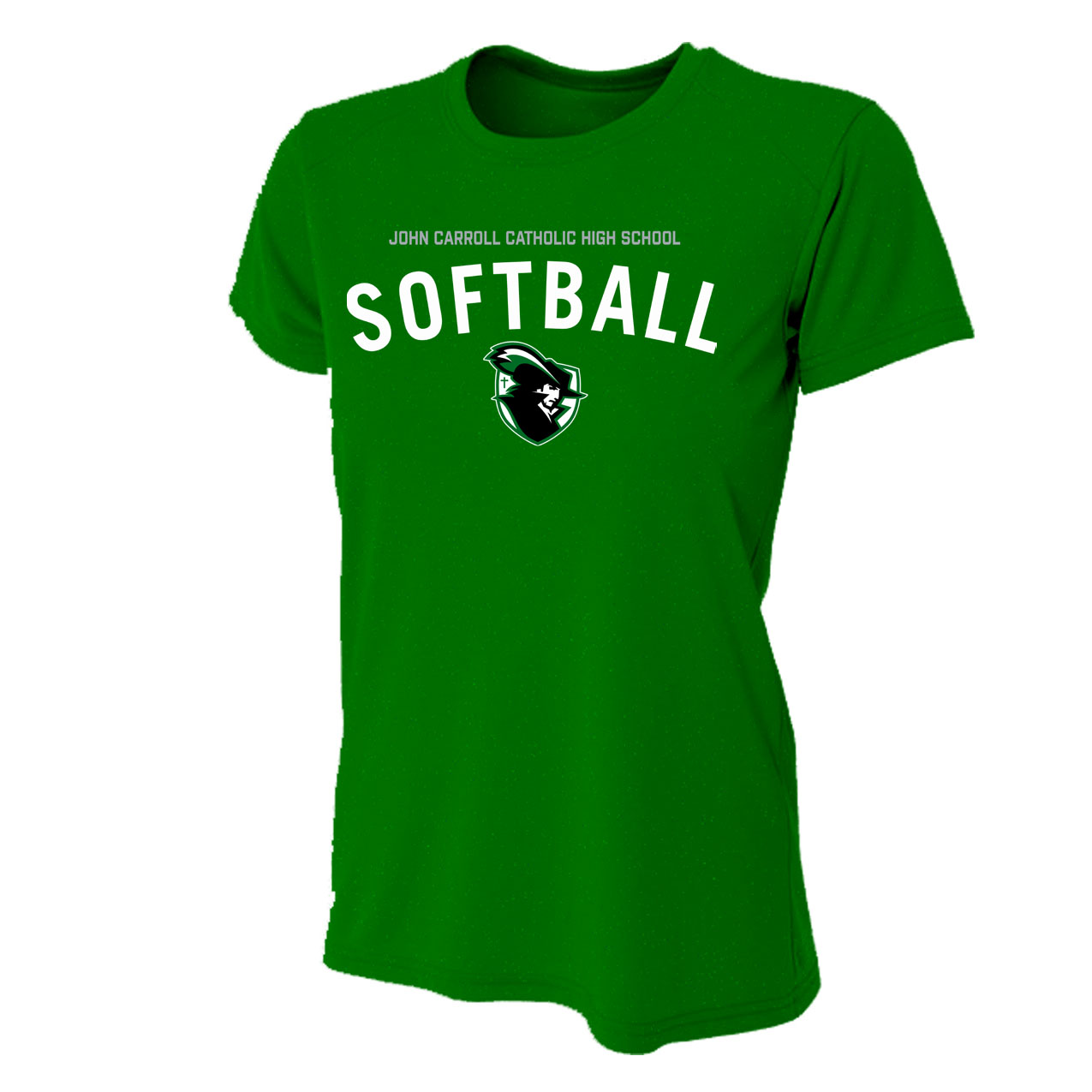 Women's Tight Fit Performance T-Shirt - Kelly - Sport Arch
