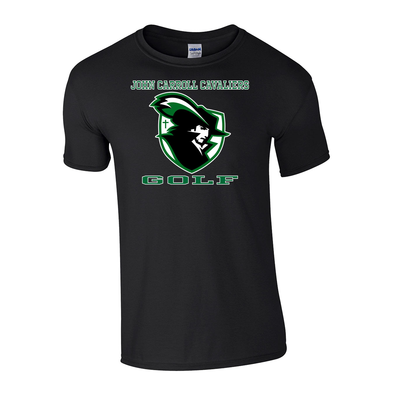 Classic T-Shirt - Black - Logo Text Drop
