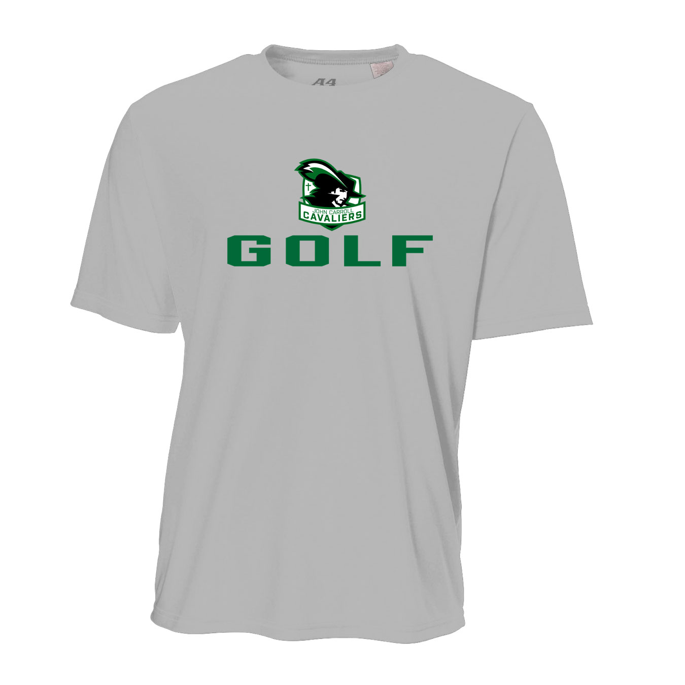 Youth Performance T-Shirt - Silver - Logo Sport Name