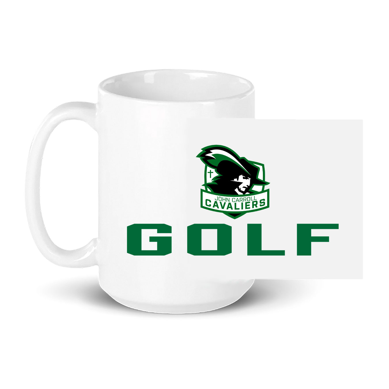 15oz Coffee Mug - White - Logo Sport Name