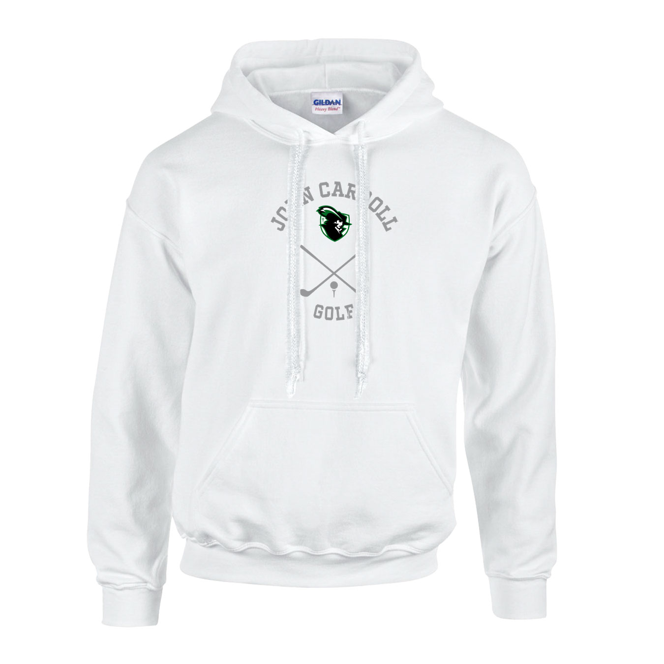 Fleece Hoodie - White - Sport Circle