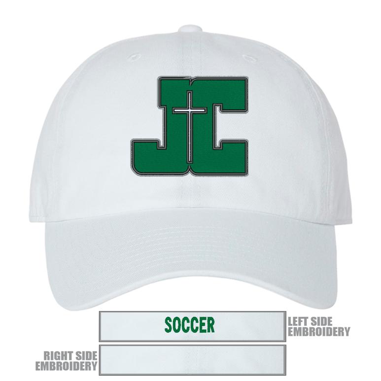 47 Brand Clean Up Cap - White - Hat Embroidery
