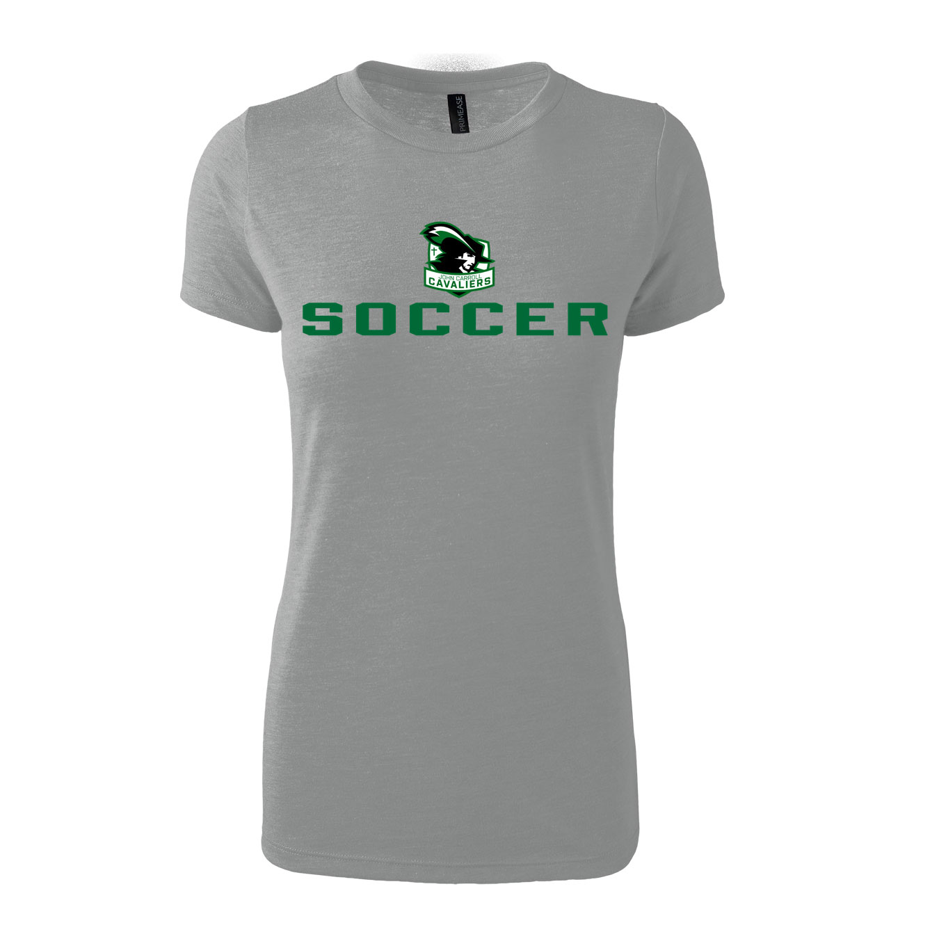 Women's Triblend T-Shirt - Grey Heather - Logo Sport Name