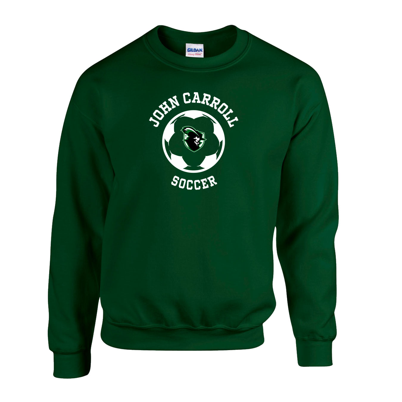 Fleece Crewneck - Forest Green - Sport Circle