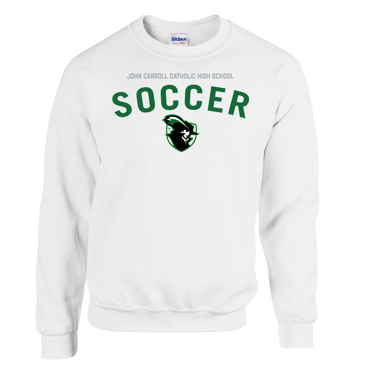 Fleece Crewneck - White - Sport Arch