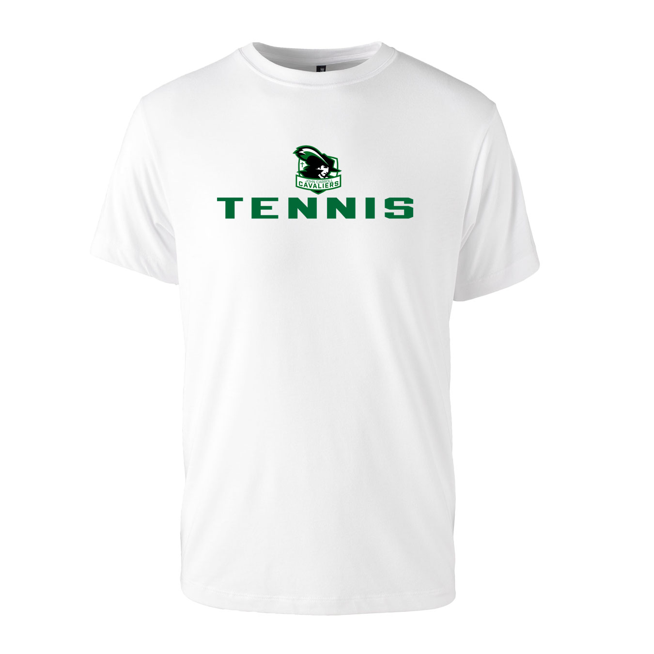 Men's Triblend T-Shirt - White - Logo Sport Name