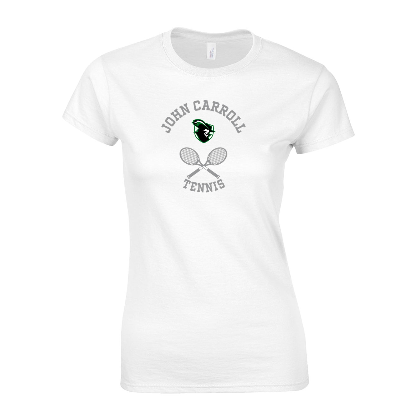 Women's Semi-Fitted Classic T-Shirt - White - Sport Circle