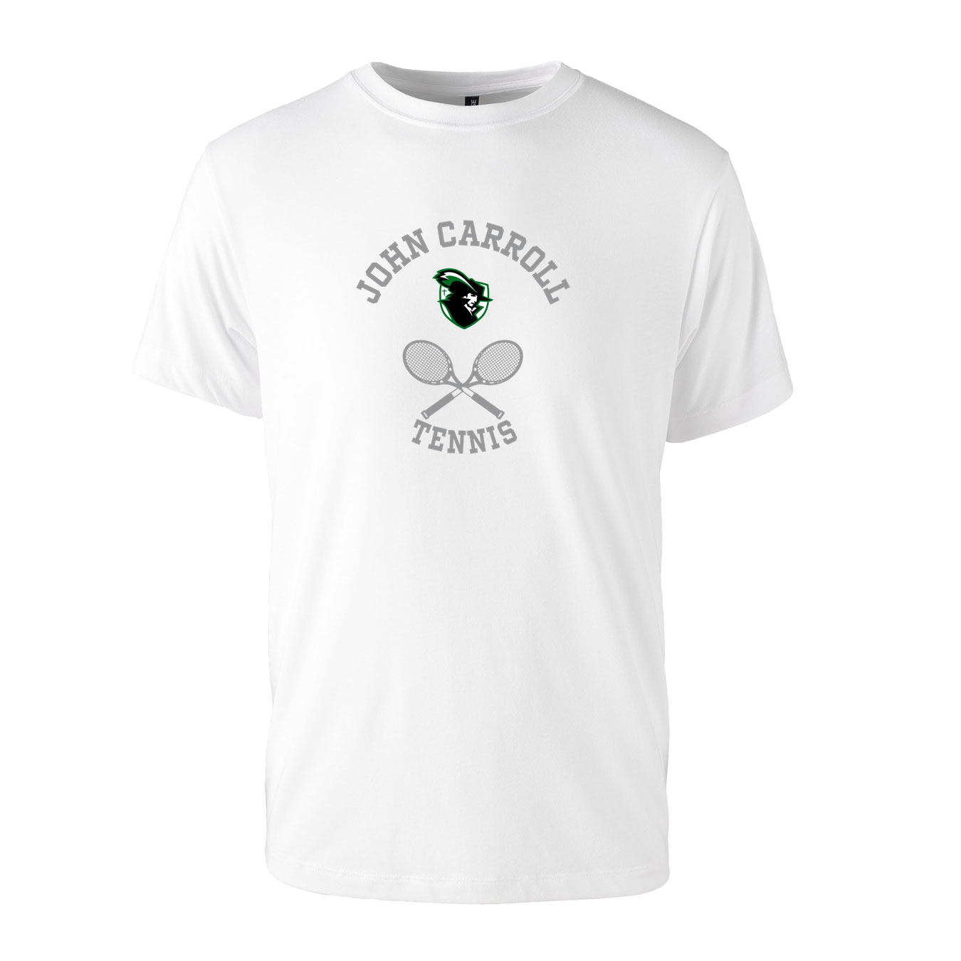 Men's Triblend T-Shirt - White - Sport Circle