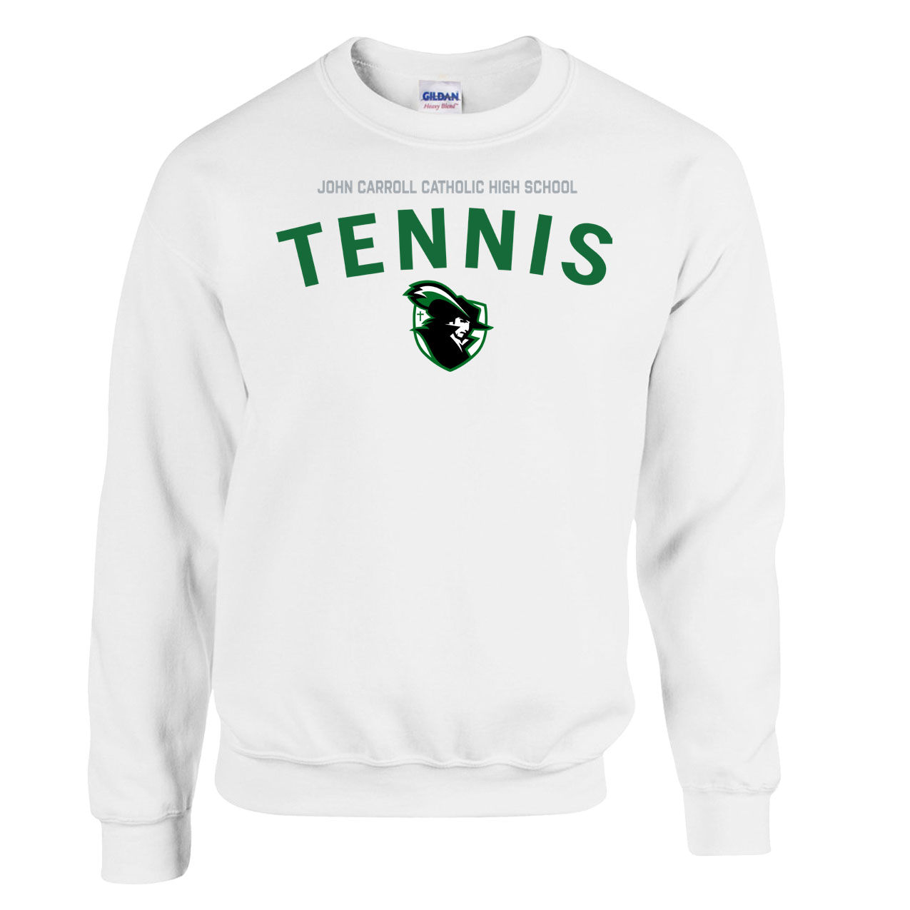 Fleece Crewneck - White - Sport Arch
