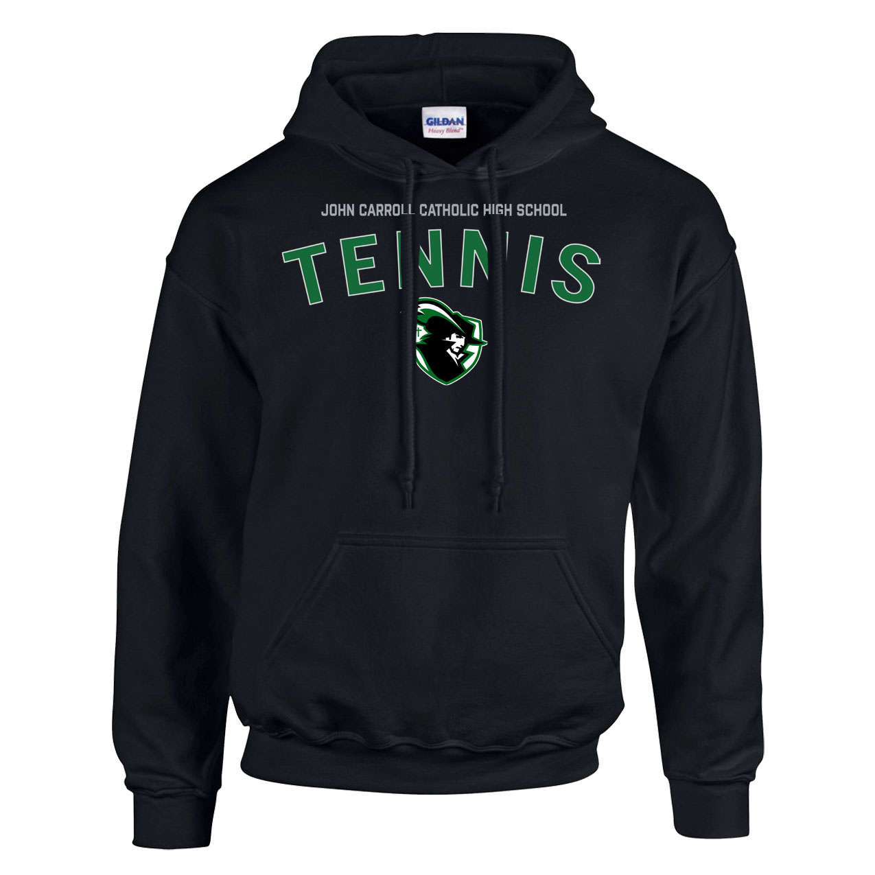 Fleece Hoodie - Black - Sport Arch