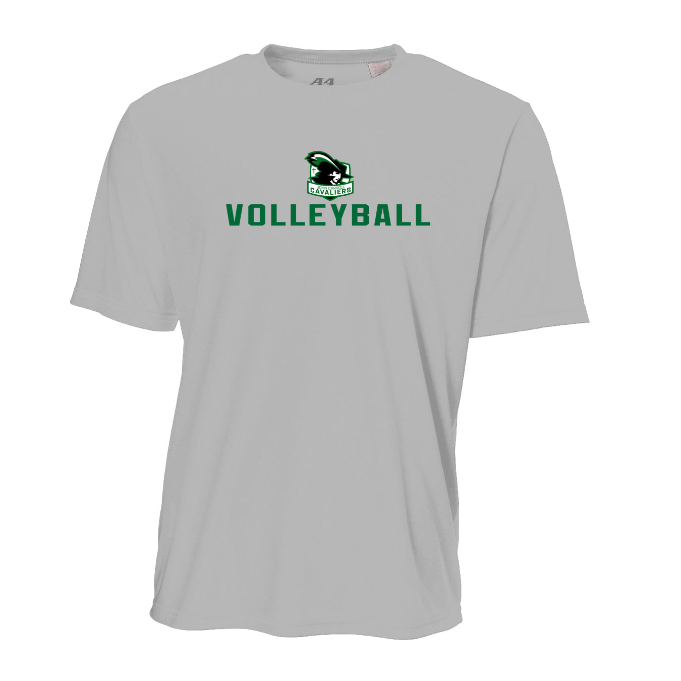 Men's Performance T-Shirt - Silver - Logo Sport Name