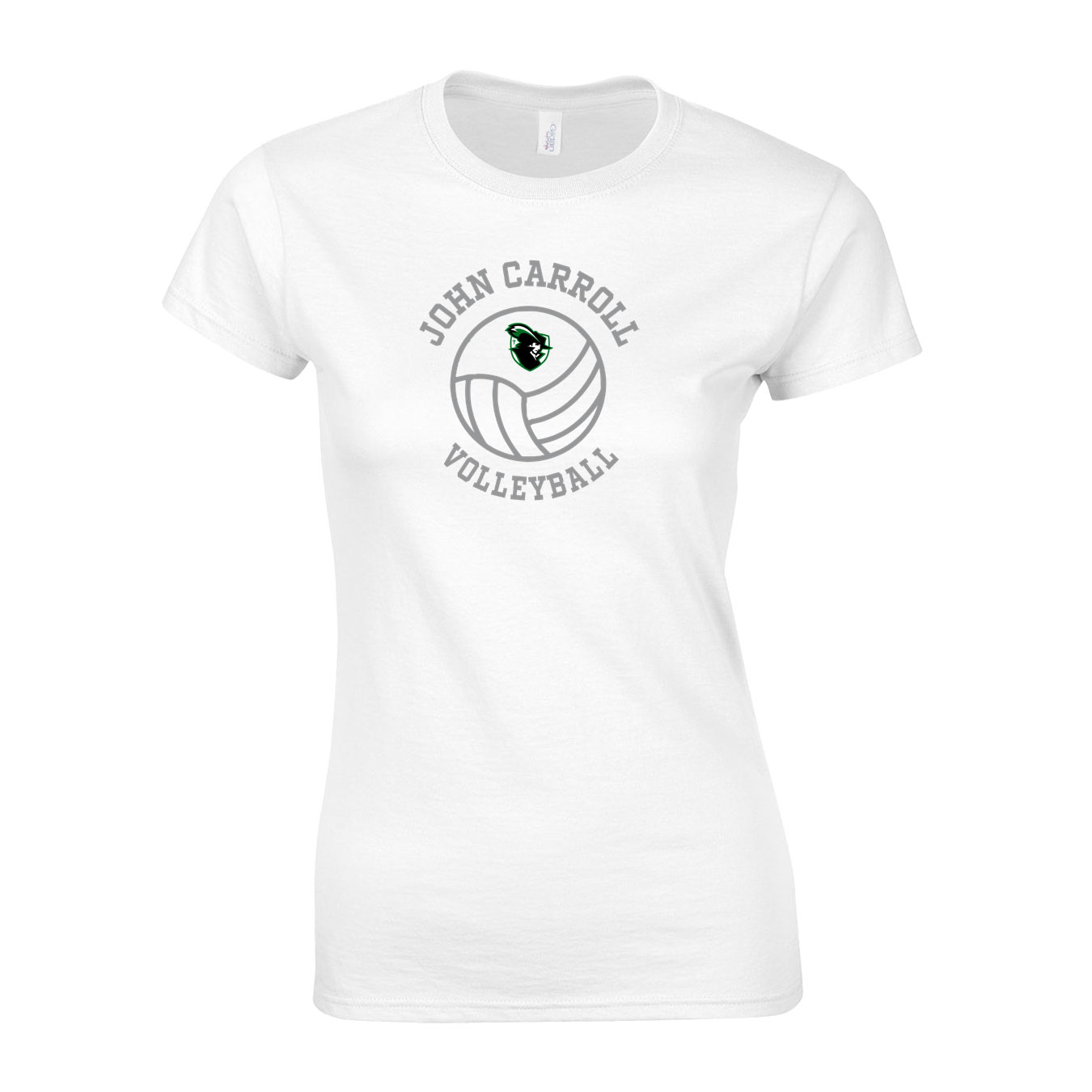 Women's Semi-Fitted Classic T-Shirt  - White - Sport Circle