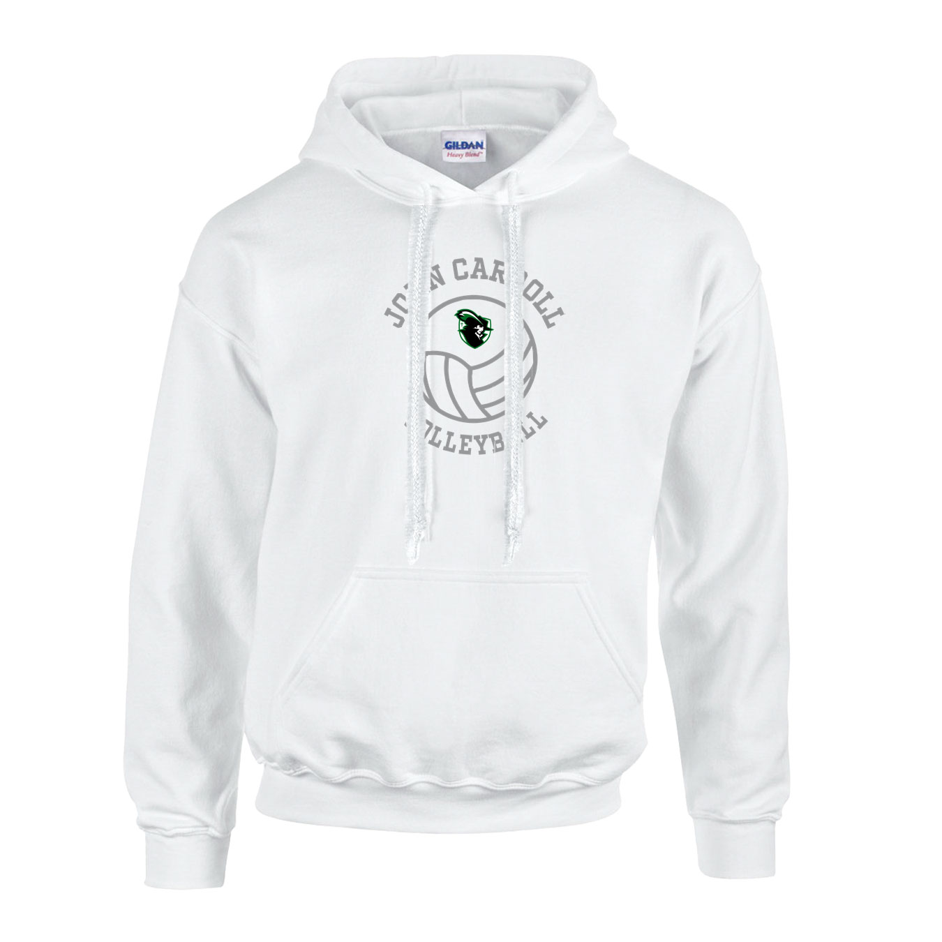 Fleece Hoodie - White - Sport Circle