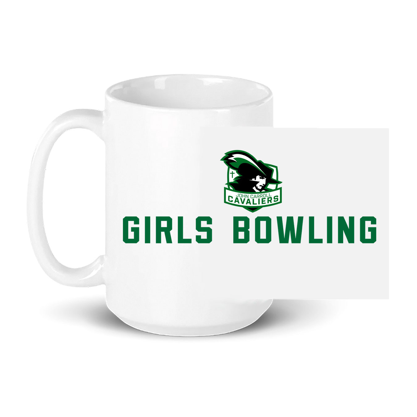 15oz Coffee Mug - White - Logo Sport Name