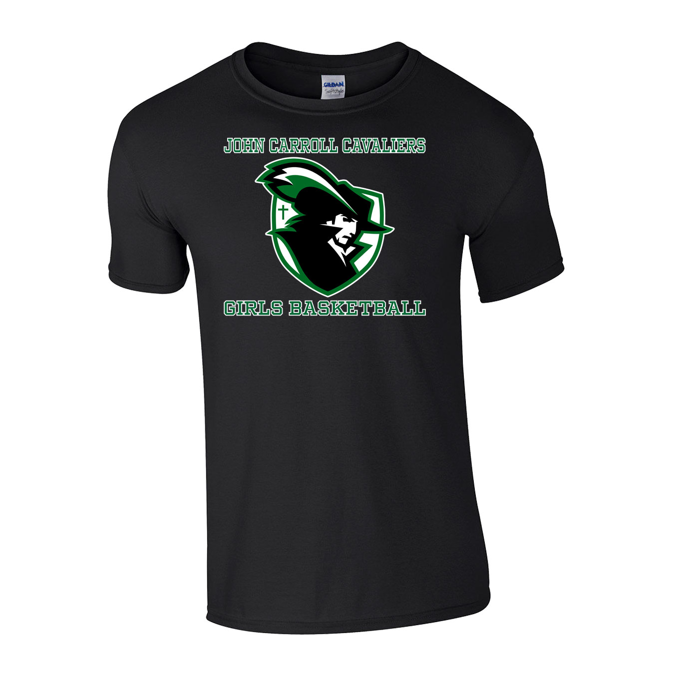 Youth Classic T-Shirt - Black - Logo Text Drop