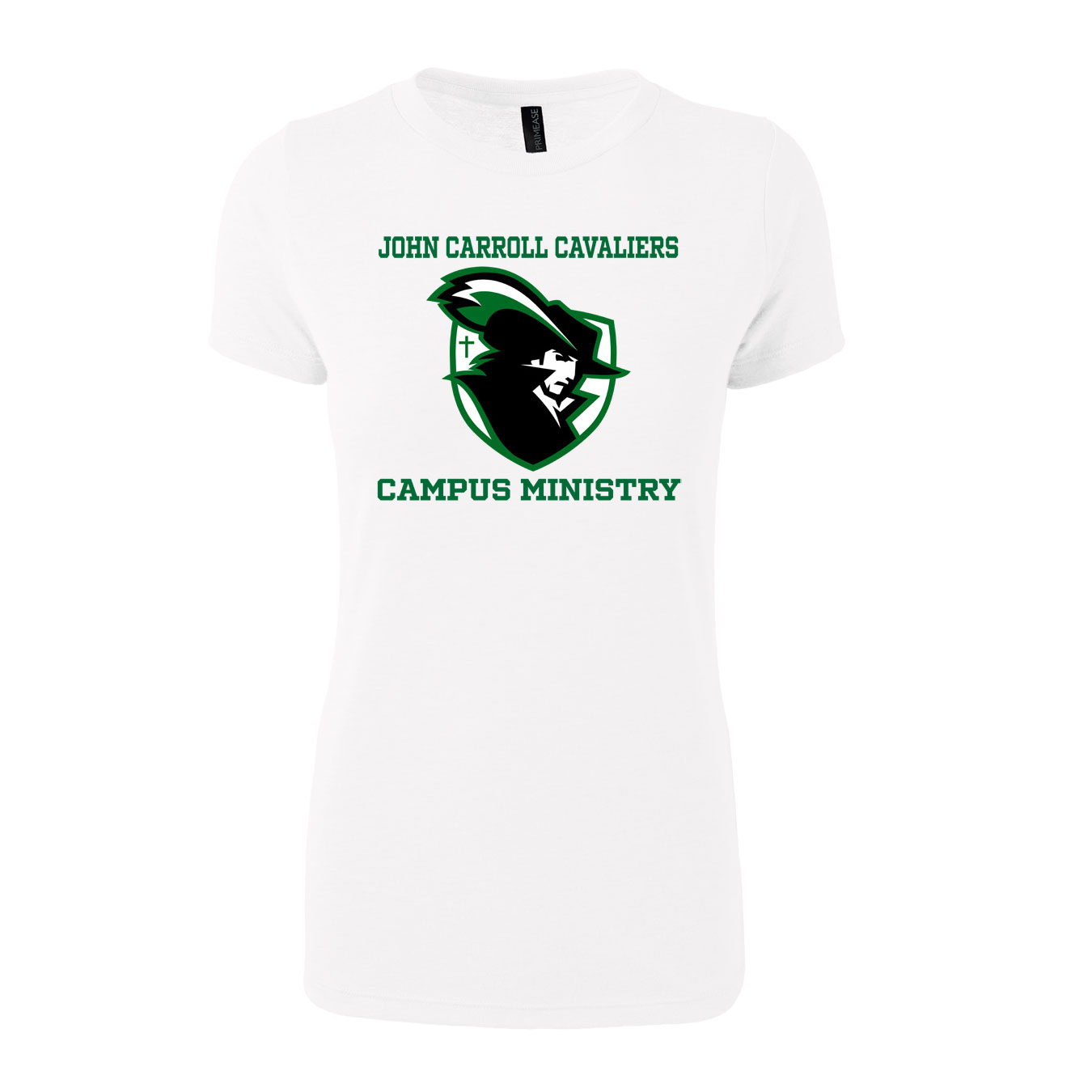 Women's Triblend T-Shirt - White - Logo Text Drop