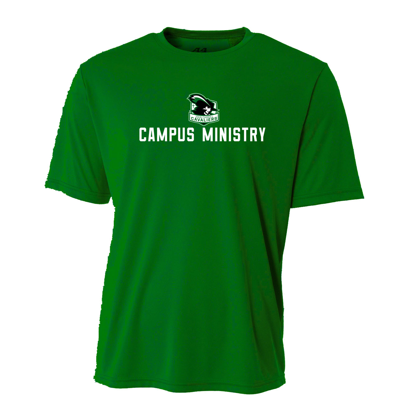 Men's Performance T-Shirt - Kelly Green - Logo Sport Name