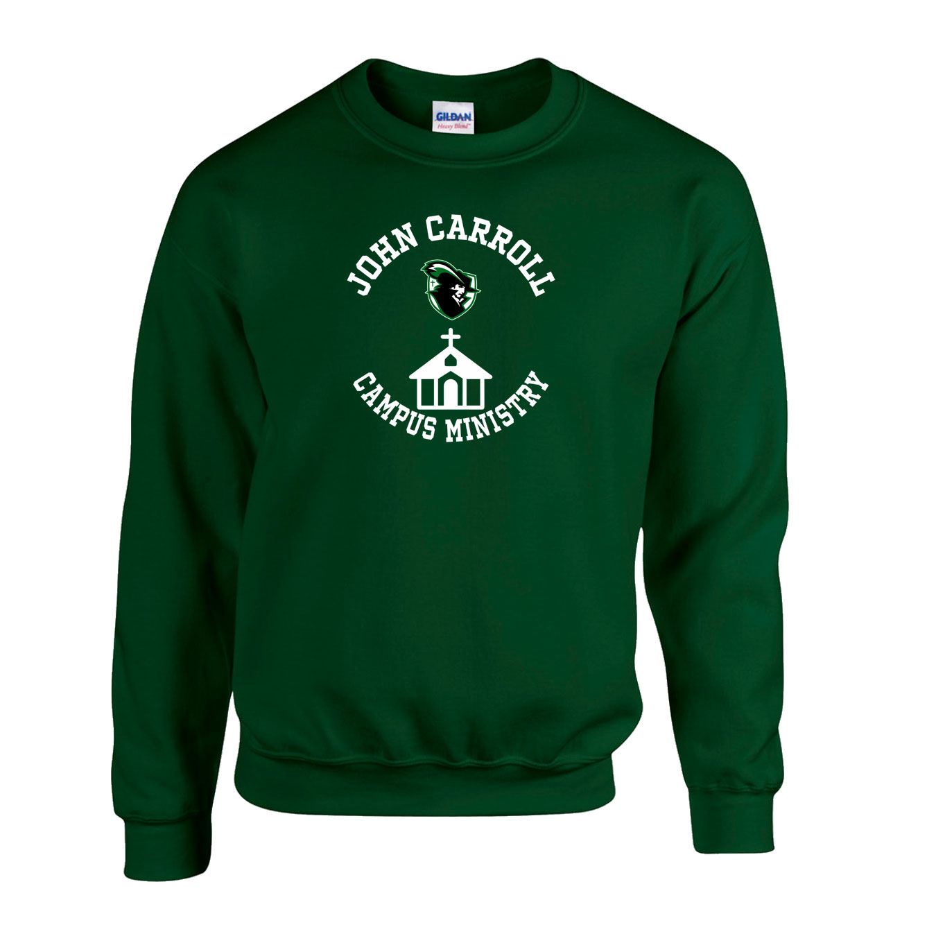 Fleece Crewneck - Forest Green - Sport Circle