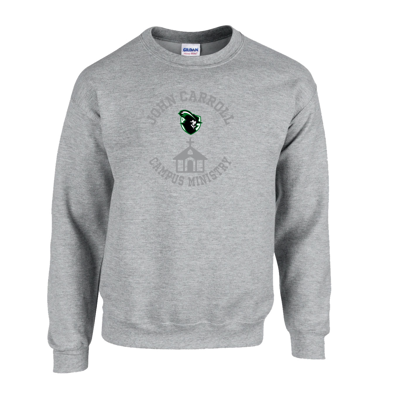 Fleece Crewneck - Sport Grey - Sport Circle